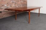Danish Solid Teak Extension Dining Table by Finn Juhl for France & Daverkosen - Image 6