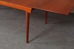 Danish Solid Teak Extension Dining Table by Finn Juhl for France & Daverkosen - Image 37
