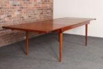 Danish Solid Teak Extension Dining Table by Finn Juhl for France & Daverkosen - Image 9