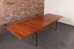 Danish Solid Teak Extension Dining Table by Finn Juhl for France & Daverkosen - Image 12