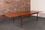 Danish Solid Teak Extension Dining Table by Finn Juhl for France & Daverkosen - Image 7