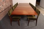 Set of Ten Italian Rosewood and Velvet Dining Chairs by Ico Parisi for M.I.M. - Image 27