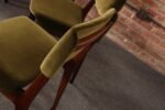 Set of Ten Italian Rosewood and Velvet Dining Chairs by Ico Parisi for M.I.M. - Image 20