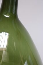 Vintage Italian Green Blown Glass Bulbous Form Demijohn Carboy - Image 8