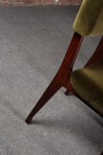 Set of Ten Italian Rosewood and Velvet Dining Chairs by Ico Parisi for M.I.M. - Image 24