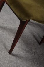 Set of Ten Italian Rosewood and Velvet Dining Chairs by Ico Parisi for M.I.M. - Image 25