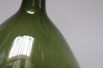 Vintage Italian Green Blown Glass Bulbous Form Demijohn Carboy - Image 14