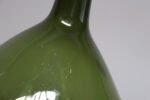 Vintage Italian Green Blown Glass Bulbous Form Demijohn Carboy - Image 18
