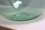Vintage Italian Mouth Blown Glass Bulbous Demijohn in Seafoam Green - Image 19