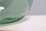 Vintage Italian Mouth Blown Glass Bulbous Demijohn in Seafoam Green - Image 21