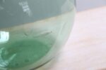 Vintage Italian Mouth Blown Glass Bulbous Demijohn in Seafoam Green - Image 10