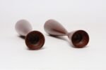 Pair of Danish Modern Sculptural Organic Form Candlesticks by Digsmed - Image 6