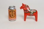 Mid-Century Scandinavian Modern Hand-Painted Dala Horse From Färnäs Sweden - Image 6