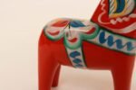 Diminutive Scandinavian Modern Hand-Painted Dala Horse from Färnäs Sweden - Image 9