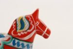 Diminutive Scandinavian Modern Hand-Painted Dala Horse from Färnäs Sweden - Image 10