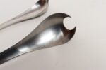 Danish Modernist "Blue Shark" Salad Servers by Svend Siune for Georg Jensen - Image 12