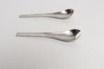 Danish Modernist "Blue Shark" Salad Servers by Svend Siune for Georg Jensen - Image 6