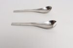 Danish Modernist "Blue Shark" Salad Servers by Svend Siune for Georg Jensen - Image 6
