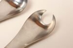 Danish Modernist "Blue Shark" Salad Servers by Svend Siune for Georg Jensen - Image 10