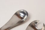 Danish Modernist "Blue Shark" Salad Servers by Svend Siune for Georg Jensen - Image 11