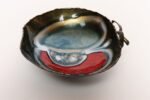 Italian Modern Enamel on Copper "Apple" Dish by Rame d'Arte Lavorazione Laurana - Image 5