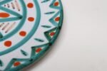 Vintage French Vallauris Ceramic Plate with Geometric Pattern by Antoine Fazio - Image 7