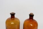 Set of Two Vintage Amber Glass Apothecary Bottles by Owens-Illinois Glass Co. - Image 28