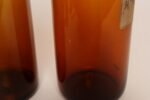 Set of Two Vintage Amber Glass Apothecary Bottles by Owens-Illinois Glass Co. - Image 17