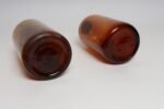 Set of Two Vintage Amber Glass Apothecary Bottles by Owens-Illinois Glass Co. - Image 7