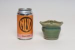 Vintage Petite Studio Ceramic Green Lidded Sugar Bowl by Deanna Nichols - Image 7