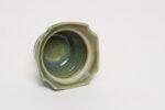Vintage Petite Studio Ceramic Green Lidded Sugar Bowl by Deanna Nichols - Image 4
