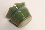 Vintage Petite Studio Ceramic Green Lidded Sugar Bowl by Deanna Nichols - Image 5