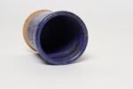 Vintage Studio Pottery Indigo "Thyme" Herb Cylindrical Vessel by Deanna Nichols - Image 7