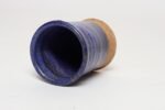 Vintage Studio Pottery Indigo "Thyme" Herb Cylindrical Vessel by Deanna Nichols - Image 5