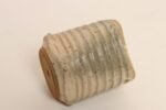 Small Vintage Green and Beige Speckled Stoneware Bud Vase by Deanna Nichols - Image 6