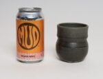 Petite Vintage Slate Glazed Studio Stoneware Bud Vase by Deanna Nichols - Image 11