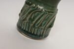 Petite Vintage Green Glaze Studio Ceramic Sgraffito Bud Vase by Deanna Nichols - Image 7