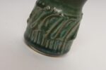 Petite Vintage Green Glaze Studio Ceramic Sgraffito Bud Vase by Deanna Nichols - Image 7