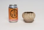 Vintage Diminutive Pink Matte Glazed Incised Ceramic Bud Vase by Deanna Nichols - Image 9