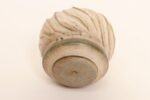 Vintage Diminutive Pink Matte Glazed Incised Ceramic Bud Vase by Deanna Nichols - Image 4