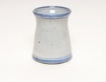 Vintage Gray and Blue Glazed Stoneware Mini Crock / Carafe by Deanna Nichols - Image 3