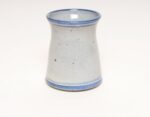 Vintage Gray and Blue Glazed Stoneware Mini Crock / Carafe by Deanna Nichols - Image 3