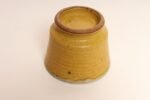 Petite Vintage Matte Ochre Studio Stoneware Vessel / Bud Vase by Deanna Nichols - Image 8