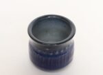 Petite Vintage Cobalt Glazed Studio Stoneware Incised Vessel by Deanna Nichols - Image 5