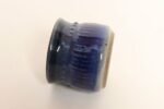 Petite Vintage Cobalt Glazed Studio Stoneware Incised Vessel by Deanna Nichols - Image 6