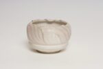 Vintage Pink Matte Glazed Incised Ceramic Vase / Planter by Deanna Nichols - Image 2