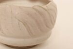 Vintage Pink Matte Glazed Incised Ceramic Vase / Planter by Deanna Nichols - Image 14