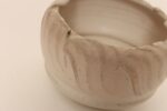 Vintage Pink Matte Glazed Incised Ceramic Vase / Planter by Deanna Nichols - Image 11