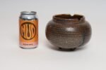 Vintage Bulbous Form Studio Pottery Earth Tone Footed Planter by Deanna Nichols - Image 8