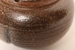Vintage Bulbous Form Studio Pottery Earth Tone Footed Planter by Deanna Nichols - Image 10